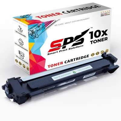 Produktbild von 10x Toner TN1050 TN-1050 Schwarz Kompatibel für Brother DCP-1510E Drucker