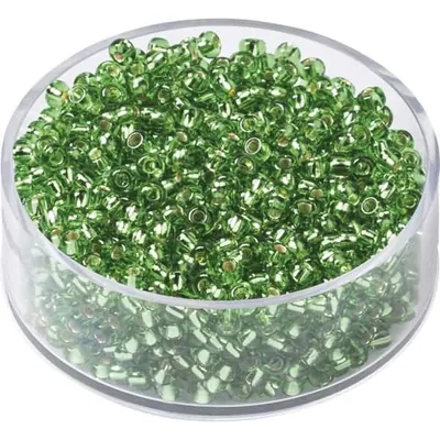 Produktbild von KNORR PRANDELL 213106420 Böhmische Rocailles Ø 25 mm Glas grün