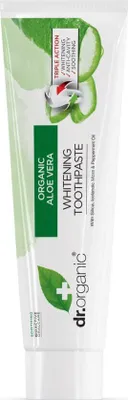 Zdjęcie produktu dla Dr Organic Aloe Vera pasta do zębów 100ml