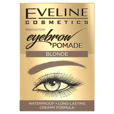 Zdjęcie produktu dla Eveline Cosmetics Eyebrow Pomade Pomada do brwi Blonde
