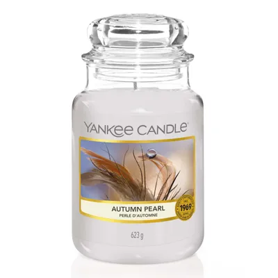 Produktbild von Yankee Candle Autumn Pearl, Rund, Transparent, Weiß, Creme, Orchidee, 1 Stück(e)