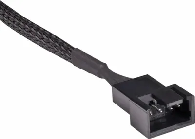 Produktbild von Verlängerungskabel 4-Pin auf 4-Pin, 60cm (schwarz)