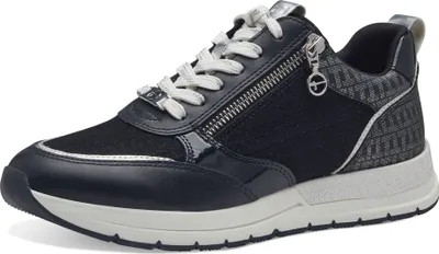 Produktbild von Tamaris Damen Sneaker mehrfarbig Reißverschluss 1-23732-41, Größe:37 EU, Farbe:Blau