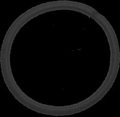 Produktbild von Haargummi dick schwarz 10Stk.