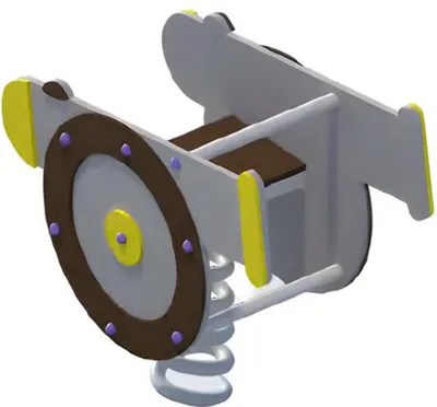 Produktbild von Schaukelwippe Wippgerät Wippe Schwingwippe Kinderwippe Spielplatz Wippen Wagen
