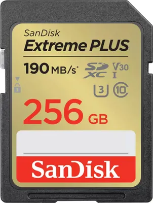 Immagine prodotto di SanDisk SDSDXW2-256G-GNCIN, 64 GB, SDXC, Classe 10, 190 MB/s, 130 MB/s, Classe 3 (U3)