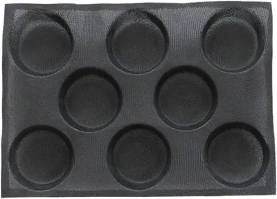 Produktbild von Schwarze Backform aus Silikon mit Antihaftbeschichtung für Brot und Brötchen