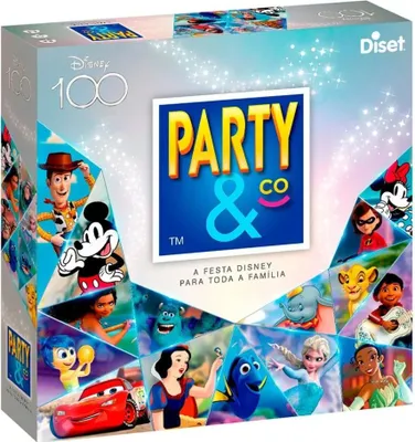 Produktbild von Diset Party & Co Disney 100th Anniversary Brettspiel - 46509