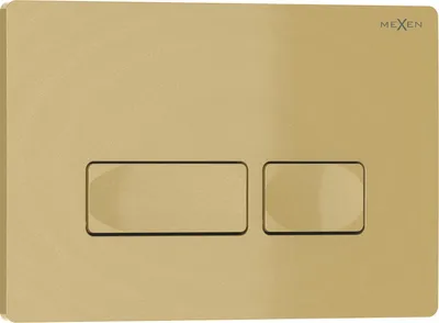 Image de Bouton de rinçage Mexen Tex 04, doré - 6104-06