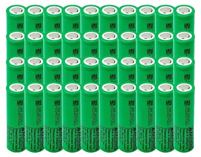 Zdjęcie produktu dla Bateria litowo-jonowa, pojemność 3500 mAh, kompatybilna z narzędziami elektrycznymi, 40 sztuk, 3,7 V