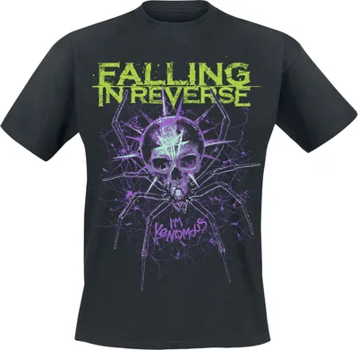 Produktbild von Falling In Reverse T-Shirt Herren Spider schwarz XL