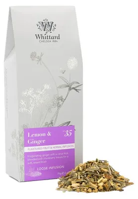 Image de Thé aux herbes citron et gingembre en vrac