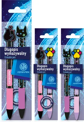 Produktbild von AstraPen Oops löschbarer Stift 0.5mm Cats op.2