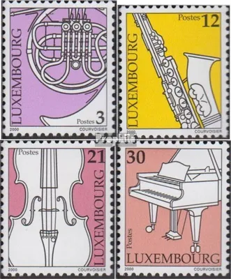 Produktbild von Briefmarken Luxemburg 2000 Mi 1499-1502 (kompl.Ausg.) postfrisch Musikinstrumente