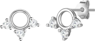 Produktbild von Glanzstücke München Ohrstecker Sterling Silber Zirkonia 50080246