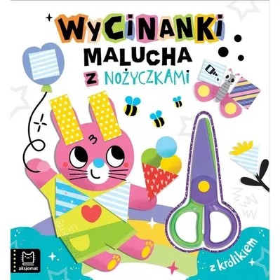 Obrázok produktu pre Vystrihovačky pre batoľatá s nožnicami. So zajačikom (Vystrihovačky s nožnicami)