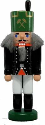 Produktbild von Nussknacker Bergmann Höhe 15cm