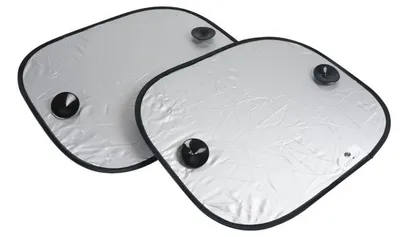 Produktbild von Carrefour ContreJour, Sonnenschutz, Auto, Schwarz, Silber, Einfarbig, Seite, Junge/Mädchen