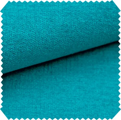 Produktbild von novely® RICKERT - Samtweicher Velours Polsterstoff mit feiner Textur - Robuster Möbelstoff - Pflegeleichte Meterware 1lfm - Farbe: 11 Petroltürkis