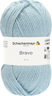 Produktbild von Schachenmayr Bravo, 50g Eisblau Handstrickgarne