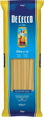 Produktbild von 10x Pasta De Cecco 100% Italienisch Zita n. 18 Nudeln 500g
