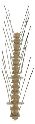 Produktbild von 20-teiliges Set Vogelabwehr-Spikes 10 m aus Kunststoff, 2-reihig
