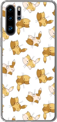 Produktbild von MuchoWow® Handyhülle Schutzhülle Hülle für Telefoonhoesje Huawei P30 Pro Muster - Katze - Kätzchen - Jungen - Mädchen - Kinder - Kind Silikon Softcase Handy Hülle - Schutzdeckel