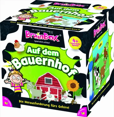 Obrázek produktu pro BrainBox On The Farm, Karetní, Učení, 4 rok/roky, Rodinná hra