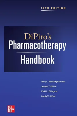 Produktbild von DiPiro's Pharmacotherapy Handbook, 12th Edition