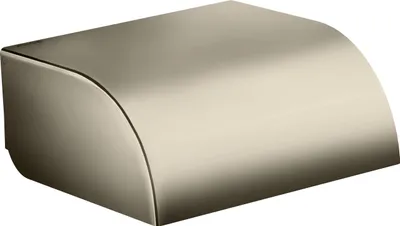 Image de hansgrohe AXOR UNIVERSAL Circular Support de papier toilette avec couvercle, 42858830