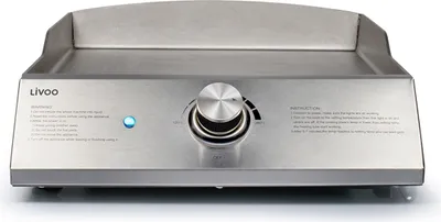 Produktbild von Elektrische plancha aus edelstahl Livoo DOC292