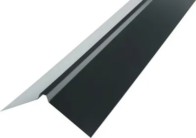Produktbild von PRECIT Dachfirst gerade für Trapezblech Anthrazitgrau RAL 7016 1000 mm x 95 mm x 95 mm