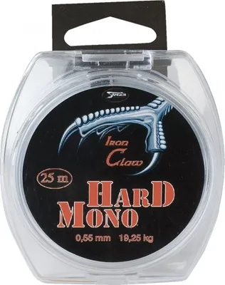 Produktbild von Eisenkrallenschnur Hart Mono 0,60 mm 25 m