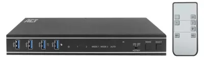 Immagine prodotto di ACT AC7914 Tastatur/Video/Maus (KVM)-Switch Schwarz (AC7914)