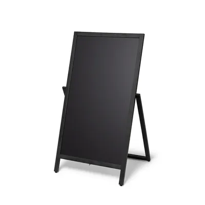 Produktbild von Showdown Displays Holz Kundenstopper Flip - 55x105cm - Schwarz
