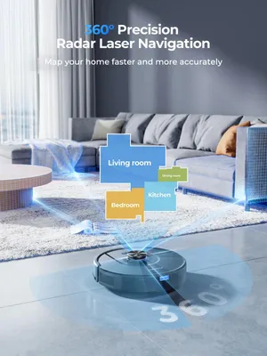 Produktbild von Saugroboter - Staubsauger - Wischroboter - Staubsauger - Saugroboter mit Wischfunktion - Wischsystem
