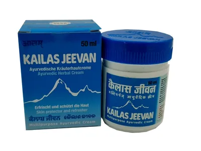 Produktbild von Hautcreme Kailas Jeevan 50ml Ayurvedische Creme rein pflanzlich