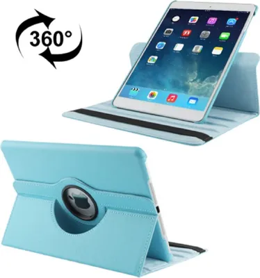 Produktbild von Schutzhülle für iPad Mini 1/2/3 Tablet Hülle Schutz Tasche Case Cover Türkis 360 Grad drehbar Rotation Bumper