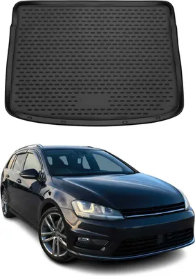 Produktbild von Kofferraummatte Kofferraumwanne für VW Golf mk7 Variant 2013-2020 Gummi TPE
