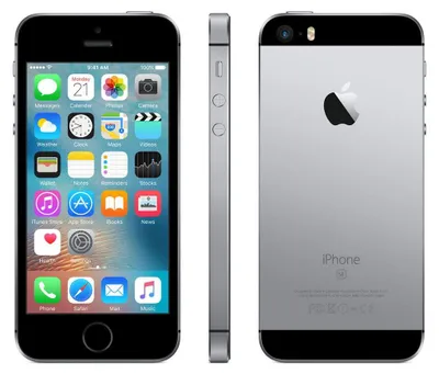 Produktbild von Apple iPhone SE 1. Gen. 32GB Space Grey in White Box