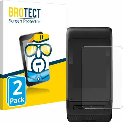 Produktbild von 2x Für Garmin vivoactive HR Schutzfolie BROTECT Displayschutz Display Schutz Folie Klar Transparent