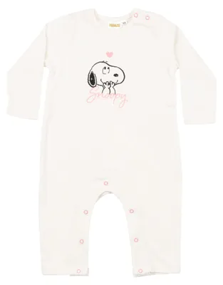 Produktbild von United Labels The Peanuts Snoopy Baby Strampler für Mädchen - Overall Einteiler