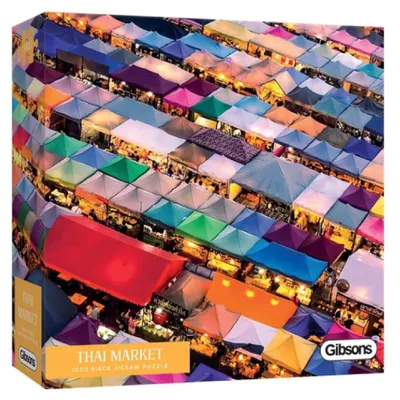 Obrázok produktu pre GIBSONS puzzle Thajský trh 1000 dielikov