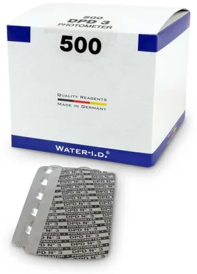 Produktbild von 500 Stk. DPD 3 Photometer Tabletten (1 Karton)