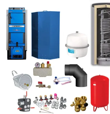 Produktbild von ATMOS Kombikessel | DC30GSP | 30 kW | Komplettset 4