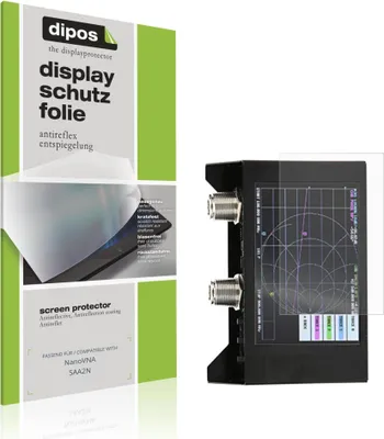 Image de 2x Film de protection d'écran pour NanoVNA SAA2N protecteur antireflet dipos