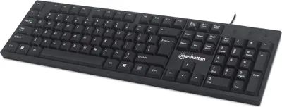 Obrázek produktu pro MANHATTAN USB-Tastatur schwarz