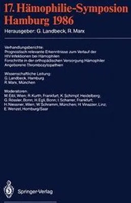 Immagine prodotto di 17. Hämophilie-Symposion