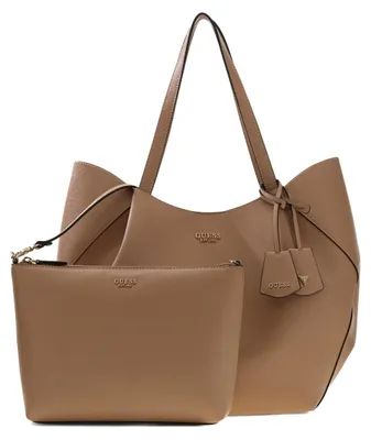 Immagine prodotto di Borsa a tracolla del marchio Guess, modello Hwbg78 98240 Amorette 2 in 1, colore nudo