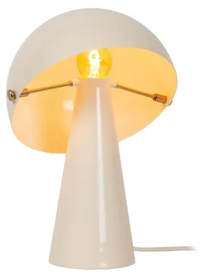 Imagen del producto de Lucide BARONE - Lámpara de mesa – color crema, 23 cm, 34 cm